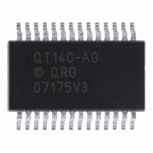 IC SENSOR 4KEY 5V 5MA SGL 28SSOP - QT140-ASG