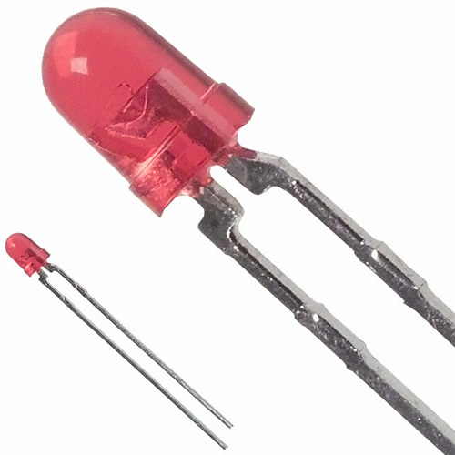 LED 3MM 626NM HE RED TINT - HLMP-1321