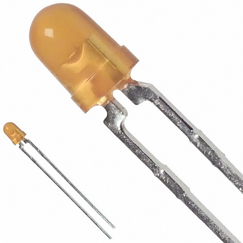 LED 3MM 585NM YELLOW DIFF - HLMP-1401