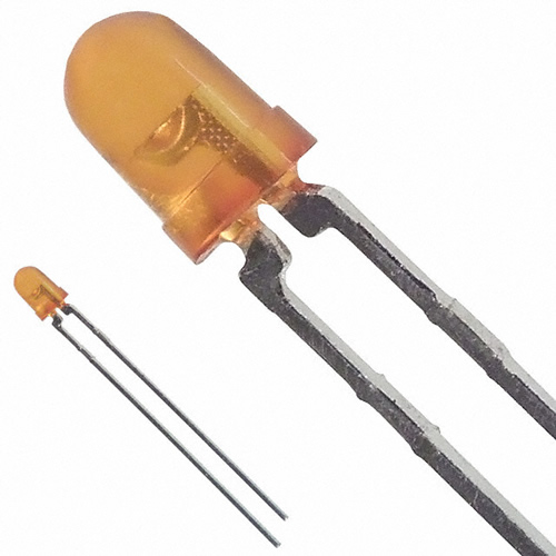 LED 3MM 5V 585NM YELLOW DIFF - HLMP-1620 - Click Image to Close