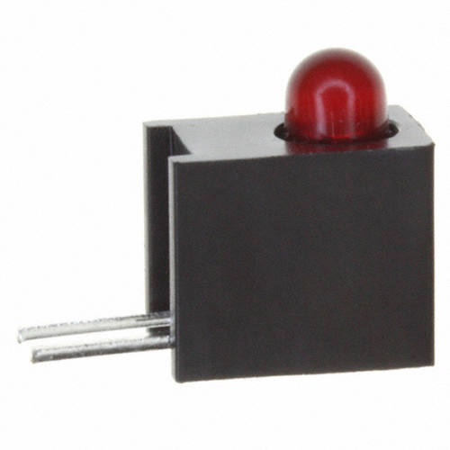 LED 3MM GAP DIFF RED RA HOUSING - HLMP-1700-B00A2 - Click Image to Close