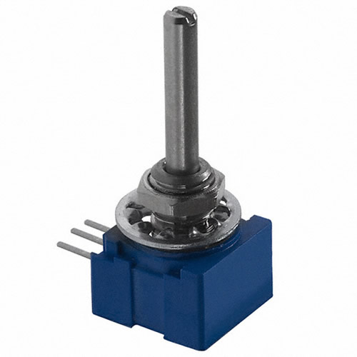 POT 100K OHM 1/2" SQ 1W CERMET - 51CAD-E28-A20