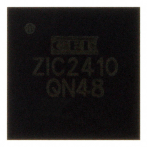 IC RF TXRX ZIGBEE 2.4GHZ 48QFN - ZIC2410QN48