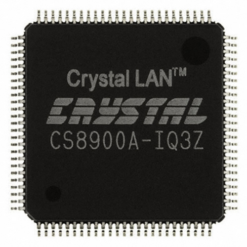 IC LAN ETHERNET CTLR 3V 100LQFP - CS8900A-IQ3Z