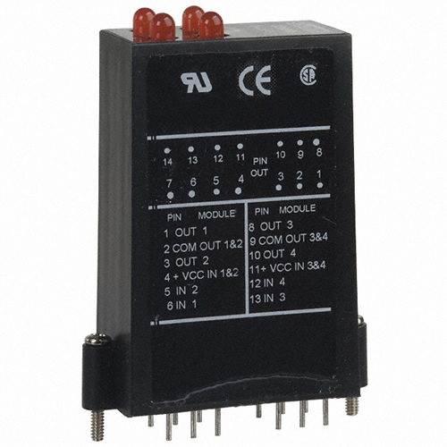 OUTPUT MODULE AC QUAD 20MA 5VDC - OAC5AQ