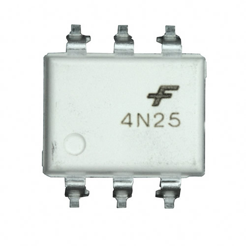 OPTOCOUPLER TRANS-OUT 6-SMD - 4N25SM - Click Image to Close