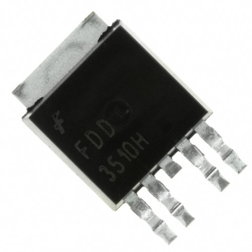 IC MOSFET DUAL N/P 80V DPAK-4 - FDD3510H