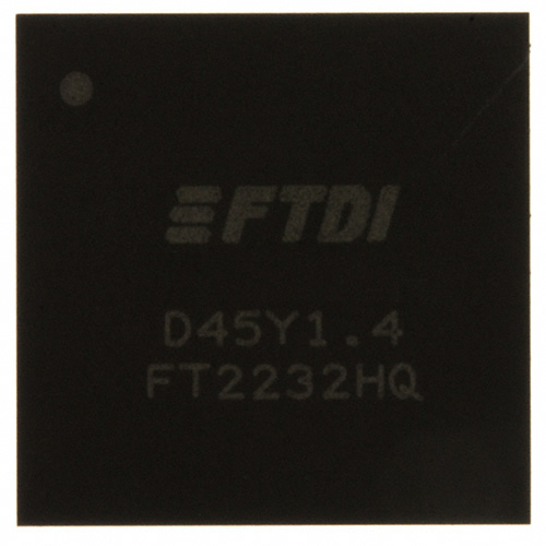 IC USB HS DUAL UART/FIFO 64-QFN - FT2232HQ-REEL - Click Image to Close