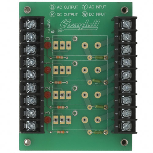 I/O MOUNTING BOARD STANDARD 4POS - 70RCK4R