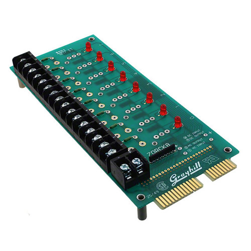 I/O MOUNTING BOARD STANDARD 8POS - 70RCK8