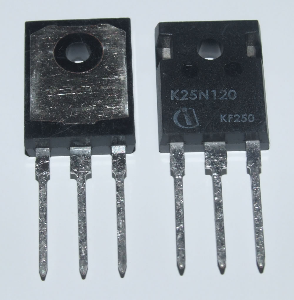 IGBT 1200V 50A 349W TO247-3 - IKW25N120T2