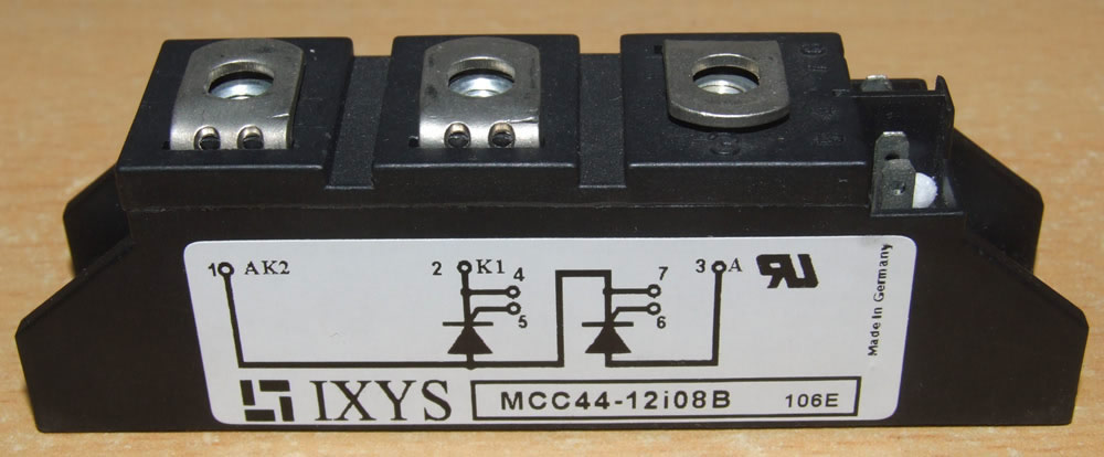 MOD THYRISTOR DUAL 1200V TO240AA - MCC44-12IO8B