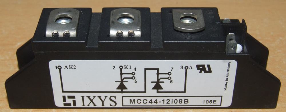 MOD THYRISTOR DUAL 1200V TO240AA - MCC44-12IO8B