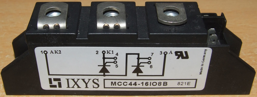 MOD THYRISTOR DUAL 1600V TO240AA - MCC44-16IO8B