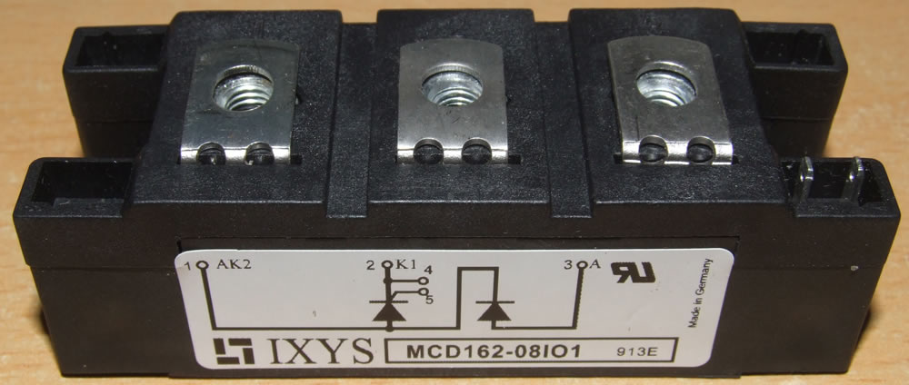 MOD THYRISTOR/DIODE 800V Y4-M6 - MCD162-08IO1