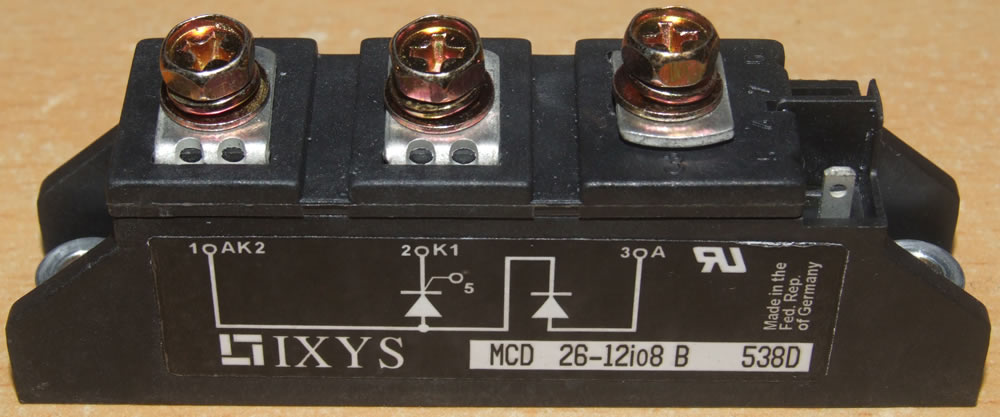 MOD THYRISTOR/DIO 1200V TO-240AA - MCD26-12IO8B