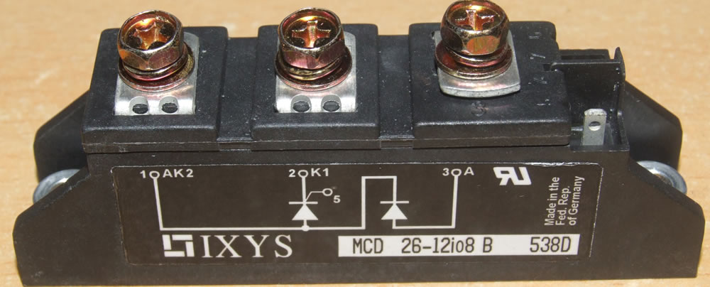 MOD THYRISTOR/DIO 1200V TO-240AA - MCD26-12IO8B