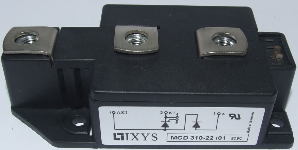 MOD THYRISTOR/DIODE 2200V Y2-DCB - MCD310-22IO1