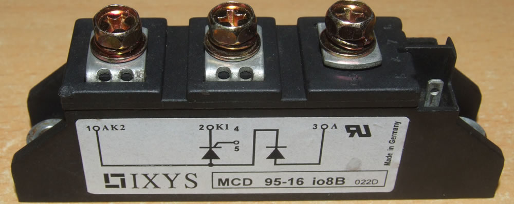 MOD THYRISTOR/DIO 1600V TO-240AA - MCD95-16IO8B