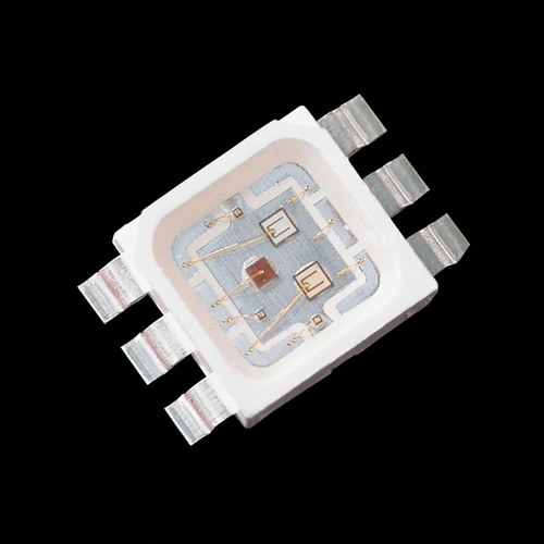 LED 5.0X5.0MM RGB CLR SMD - AAAF5051-02 - Click Image to Close