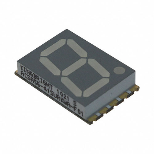 DISPLAY 0.56" SGL 650NM RED SMD - ACSA56-41SURKWA-F01