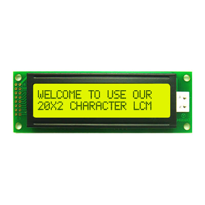 LM608 Y/YG LCD Module 20*2 Characters LCM - Click Image to Close