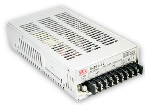 S-201-24 [24V 8.3A] 200W Single Output Switching Power Supply