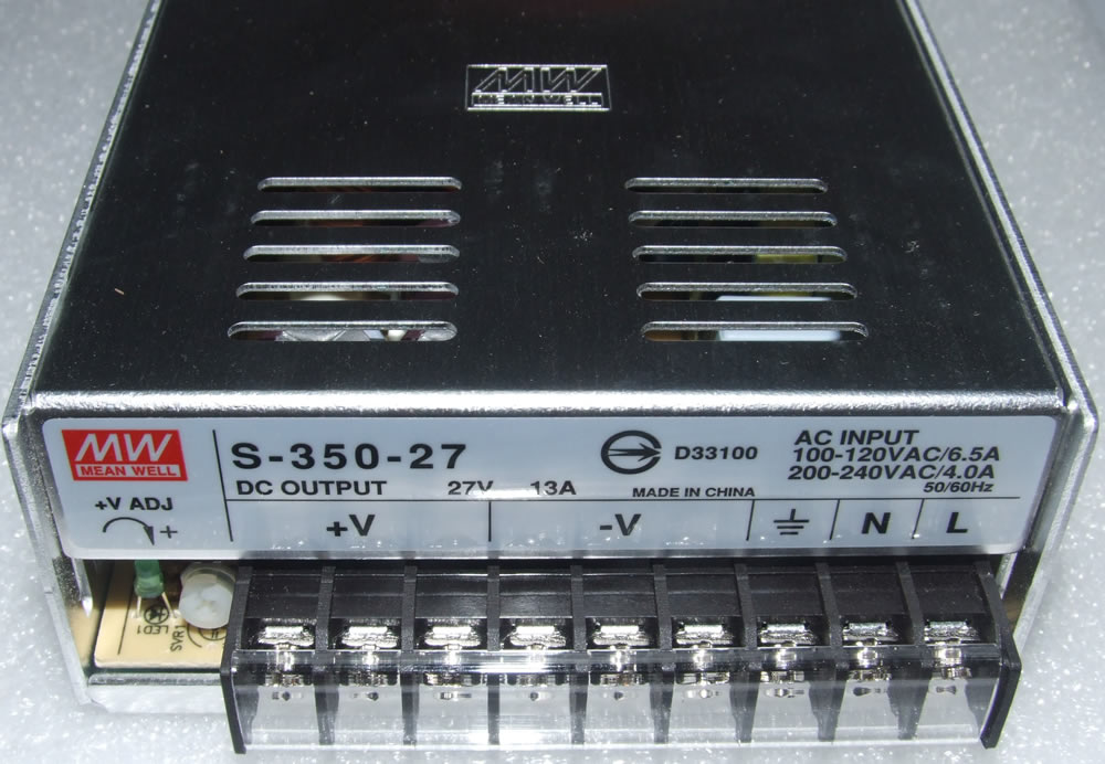 S-350-24 [24V 14.6A] 350W Single Output Switching Power Supply - Click Image to Close