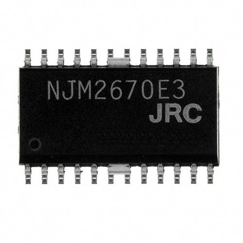 IC H-BRIDGE DRIVER DUAL 24-EMP - NJM2670E3