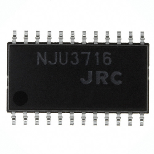 IC 16BIT SRL TO PRL CONVTR SO24 - NJU3716M