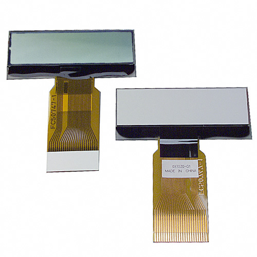 LCD MODULE 16 X 2 CHIP ON GLASS - DMC-50747NF-AK - Click Image to Close