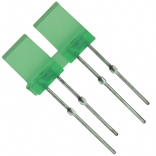 LED GREEN 2-ELEMENT ARRAY - LN02302P