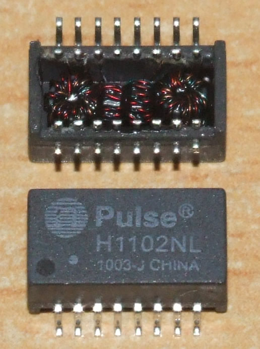 MODULE XFRMR SGL ETHR LAN 16SOIC - H1102NL