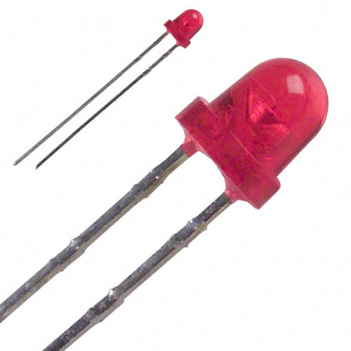 LED 3.2MM 650NM RED TRANSPARENT - SLR-332VC3F