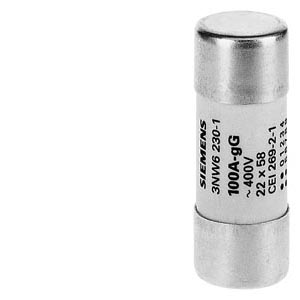 3NW6203-1 CYLINDRICAL FUSE GG 22X58MM 500V 10A - Click Image to Close