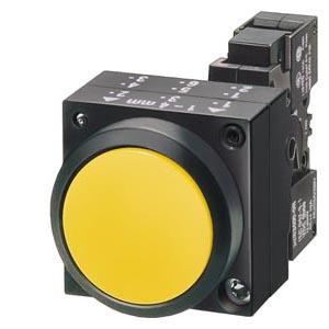 3SB3203-0AA21 PUSHBUTTON/RED/NOT ILLUMINATED 1NC