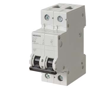 5SJ6201-7 CIRCUIT BREAKER 6KA 2POL C1