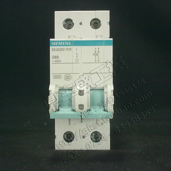 5SJ6201-7 CIRCUIT BREAKER 6KA 2POL C1