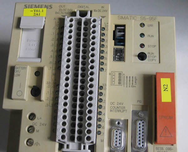 6ES5095-8FA02 S5-95F COMPACT UNIT, FAILSAFE