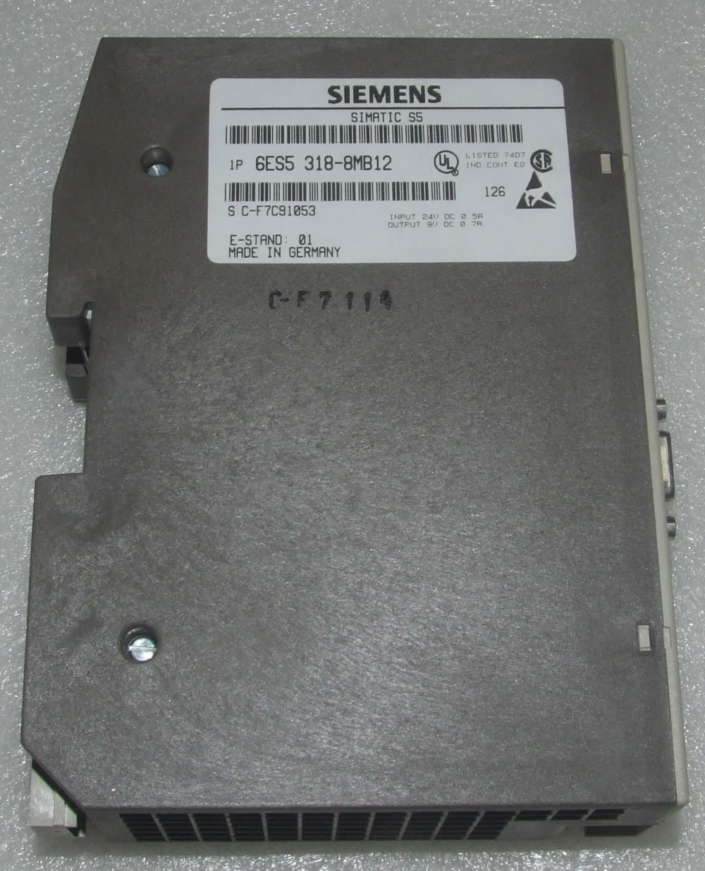 6ES5318-8MB12 IM318-B INTERFACE MOD., SLAVE, F. ET200U