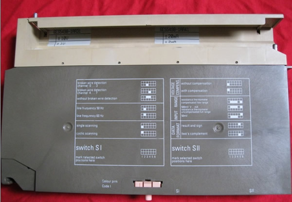 6ES5460-7LA13 460-7 ANALOG INPUT, 8AI, FLOAT.