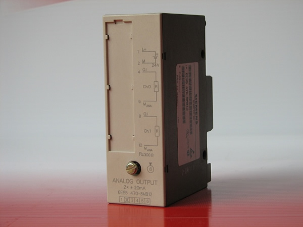 6ES5470-8MB12 470-8 ANALOG INPUT, 2AO, +/-20MA