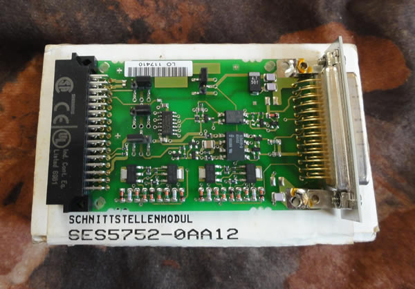 6ES5752-0AA12 INTERFACE MOD., 20MA (TTY)