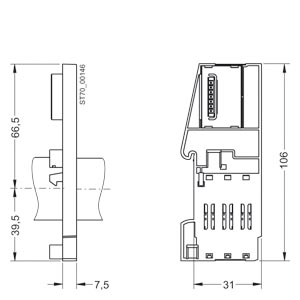 6ES7193-4JA00-0AA0 SIMATIC DP, SPARE PART