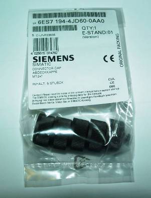 6ES7194-4JD60-0AA0 ET 200PRO, VERSCHLUSSKAPPEN M12, 5 PCS