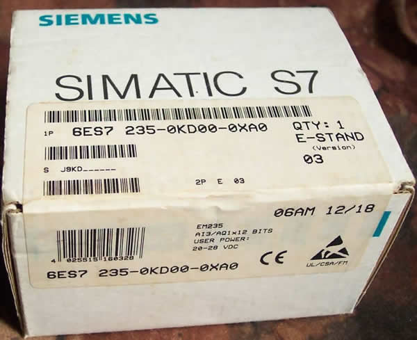 6ES7235-0KD00-0XA0 SIMATIC S7-200, ANALOG I/O