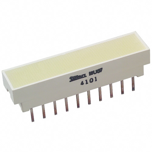 LED RECTANGLE 6X29 YEL DIFF 10PI - MU07-4101