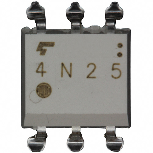 PHOTOCOUPLER TRANS OUT 6-SMD - 4N25SHORT(TP1,F) - Click Image to Close