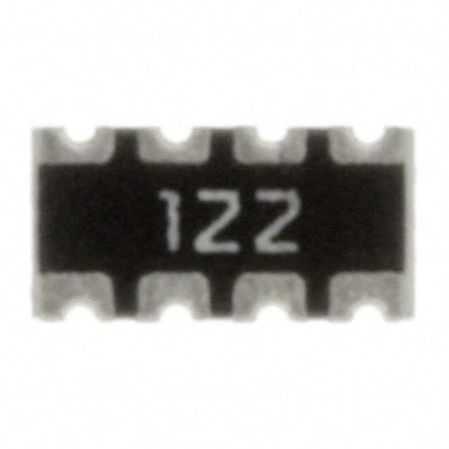 RES ARRAY 1.2K OHM 4 RES 1206 - TC164-JR-071K2L