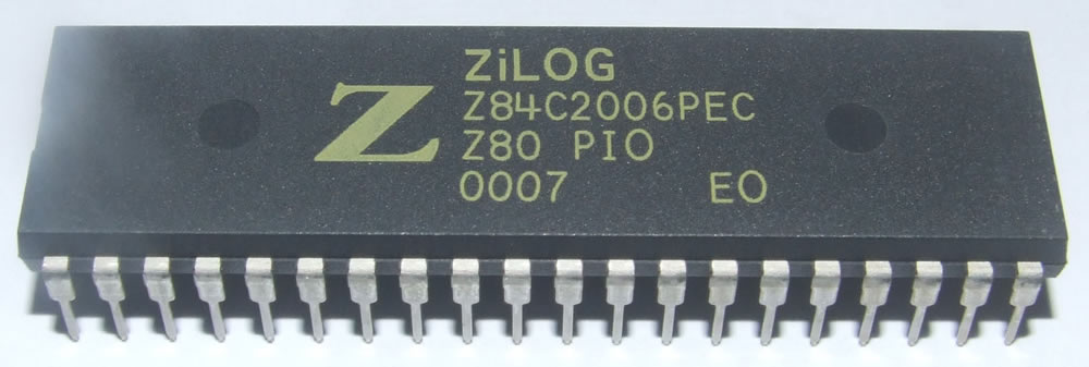 IC 6MHZ Z80 CMOS PIO 40-DIP - Z84C2006PEC